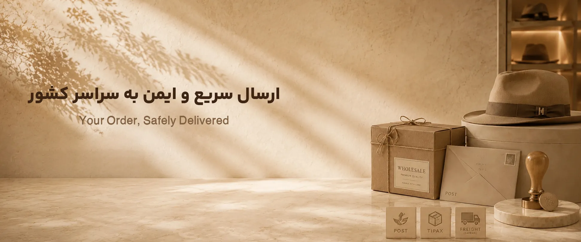 رویه ارسال سفارشات