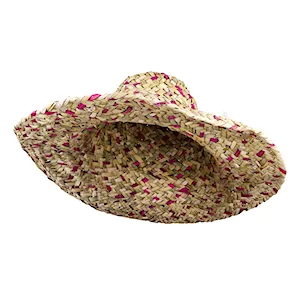 کلاه حصیری دو رنگ