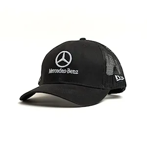 کلاه بیسبالی کتان پشت تور گلدوزی Mercedes benz