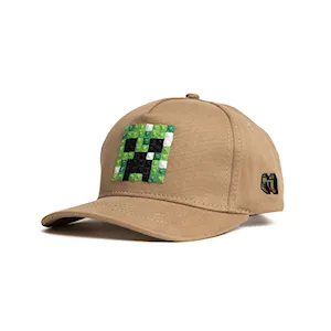 کلاه بیسبالی کتان تراکر ماین کرفت طرح Creeper