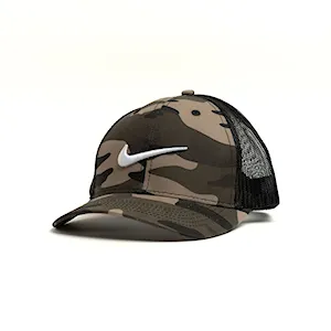 کلاه بیسبالی کتان پشت تور گلدوزی nike چریکی