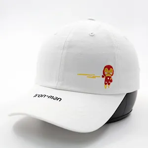 کلاه بیسبالی کتان گلدوزی IRONMAN