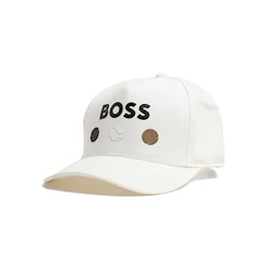 کلاه بیسبالی کتان تراکر چاپ BOSS