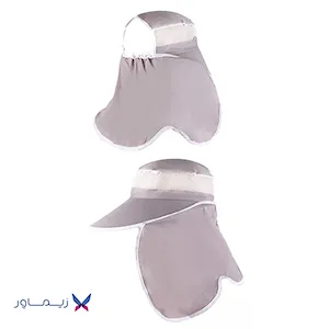 کلاه آفتابگیر زنبوری پشت دار