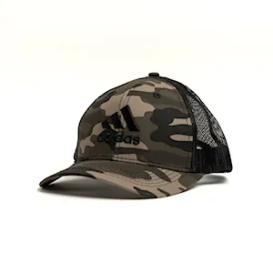 کلاه بیسبالی کتان پشت تور گلدوزی adidas چریکی