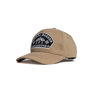 کلاه بیسبالی کتان تراکر B500 پچ Chrome Hearts طرح صلیبی