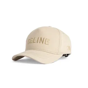 کلاه بیسبالی کتان تراکر گلدوزی فونت Celine