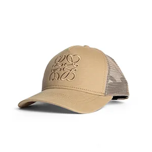کلاه بیسبالی کتان تراکر پشت تور گلدوزی لوگو LOEWE