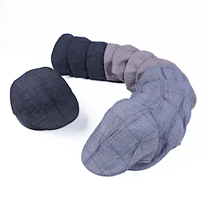 کلاه کپ مردانه مدل باراتا طرح چهارخونه