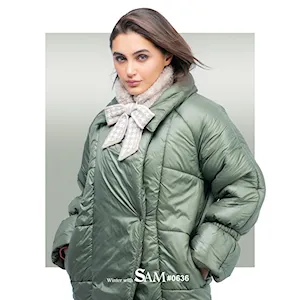 شال گردن یقه ای مدل پاپیون خز سام 636