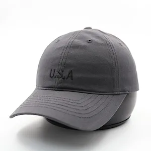 کلاه بیسبالی کتان گلدوزی U.S.A