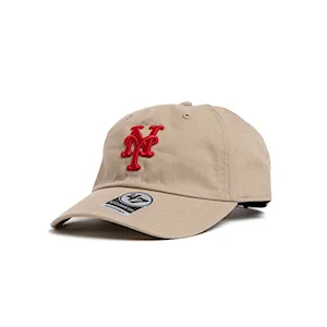 کلاه بیسبالی کتان dad’s cap گلدوزی NY mets