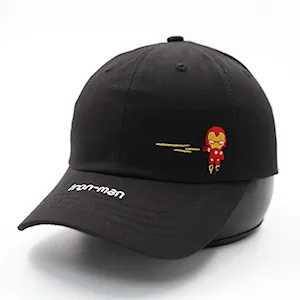 کلاه بیسبالی کتان گلدوزی IRONMAN