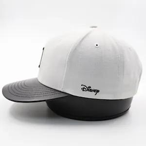 کلاه بیسبالی کتان اسنپ بک مینیمال تکه دوزی نشان MICKEY دور DISNEY
