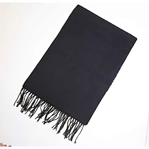 شال گردن پارچه ای جناقی لبه ریش دار 